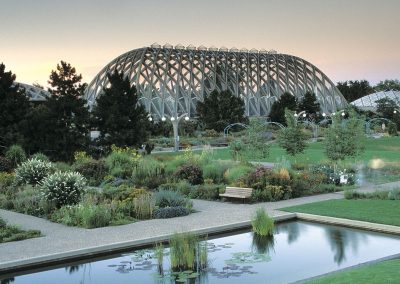 Denver Botanic Gardens at Dusk